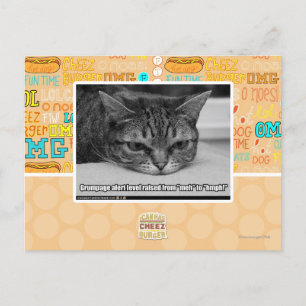 Grumpage Alert Postcard