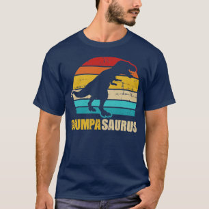 Grumpasaurus vintage retro grandpa T-Shirt