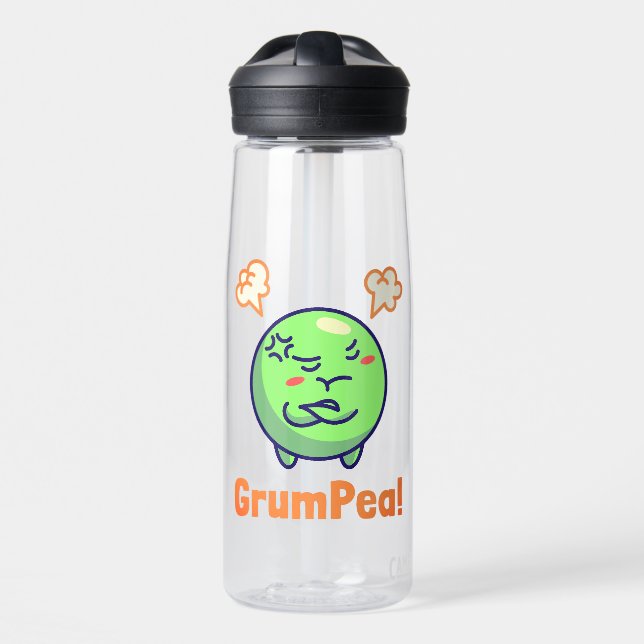 GrumPea Water Bottle (Front)