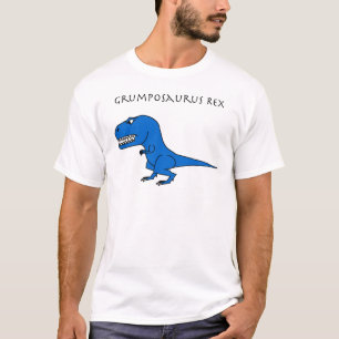 Grumposaurus Rex Blue T-Shirt