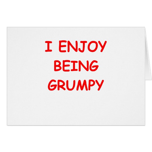 grumpy (Front Horizontal)