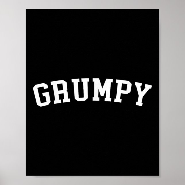 Grumpy _1  poster (Front)