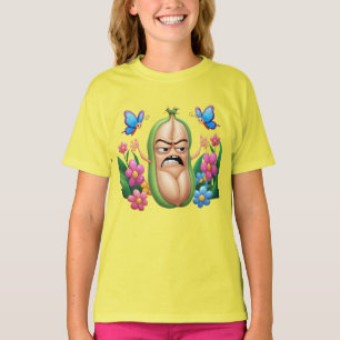 Grumpy Bean – The Cute, Grumpy Bean (First Artwork T-Shirt