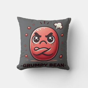Grumpy Bean – The Moody Little Bean Cushion