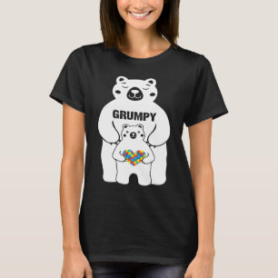 Grumpy Bear Autism Awareness Love Support  Autism T-Shirt