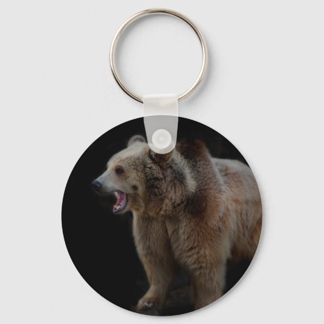 Grumpy Bear! Key Ring (Front)