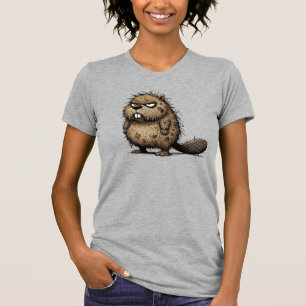Grumpy Beaver Crusty but Cute! T-Shirt