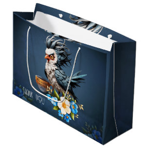 Grumpy Bird on Monday.  Large Gift Bag