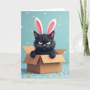 Grumpy Bunny Friend Funny Card