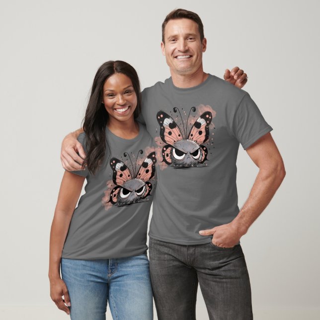 Grumpy Butterfly T-Shirt (Unisex)