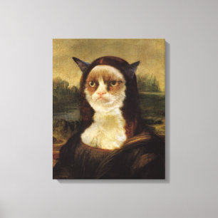 Grumpy Cat Canvas Print