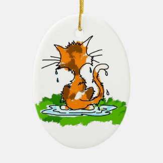 Grumpy Cat Ceramic Tree Decoration