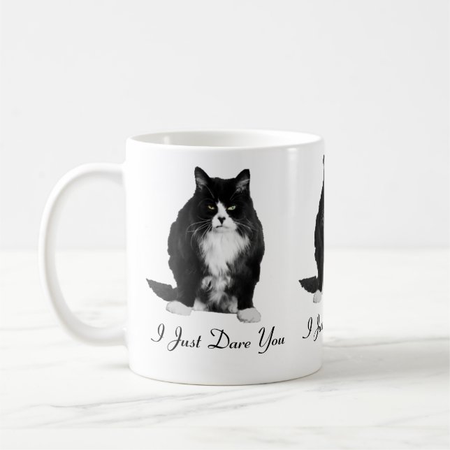 Grumpy Cat Classic White Mug (Left)