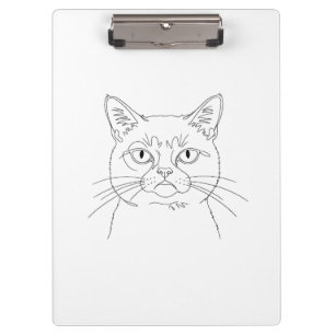 Grumpy cat Clipboard
