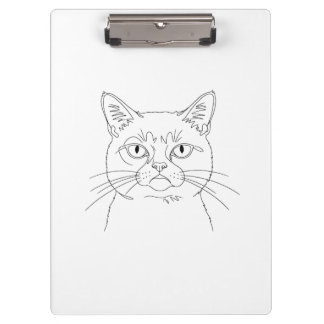 Grumpy cat Clipboard