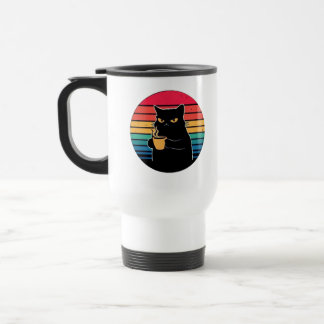 Grumpy Cat Coffee Mug – Funny Retro Vintage Mornin