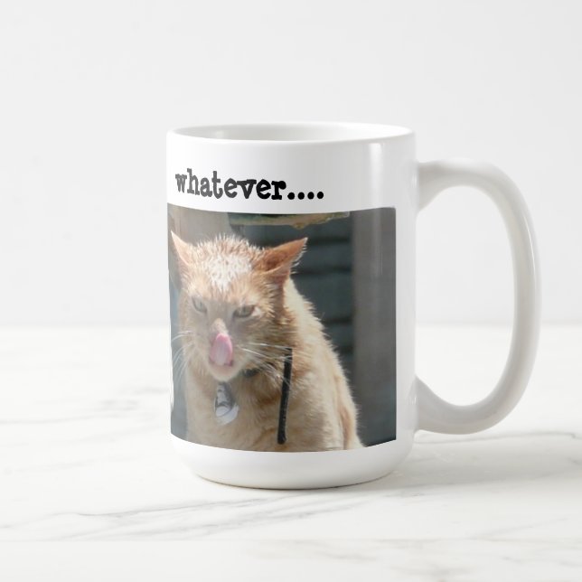 Grumpy Cat Coffee Mug, Whatever.... Coffee Mug (Right)