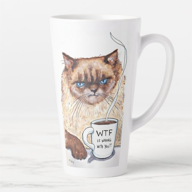 Grumpy Cat Cup (Right)