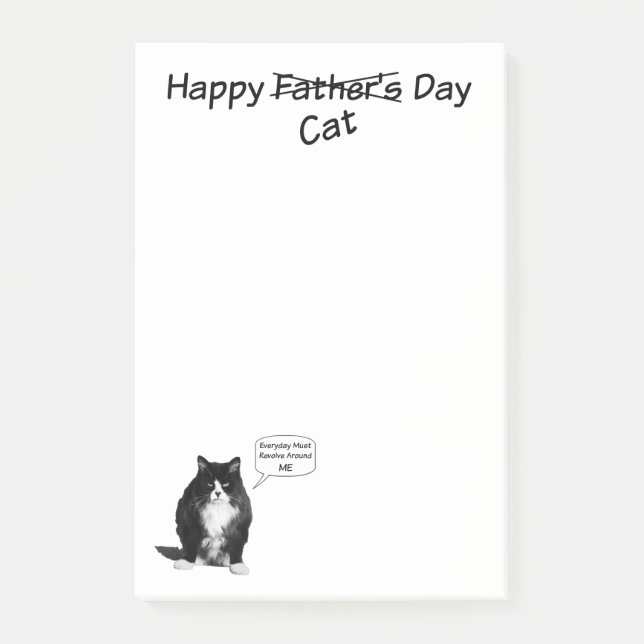 Grumpy Cat Father's Day Post-It-Notes Post-it Notes (Front)