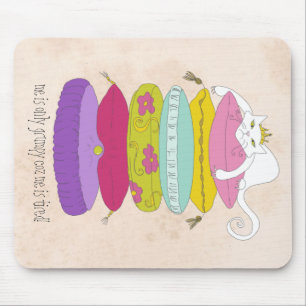 Grumpy Cat funny cartoon mouse pad