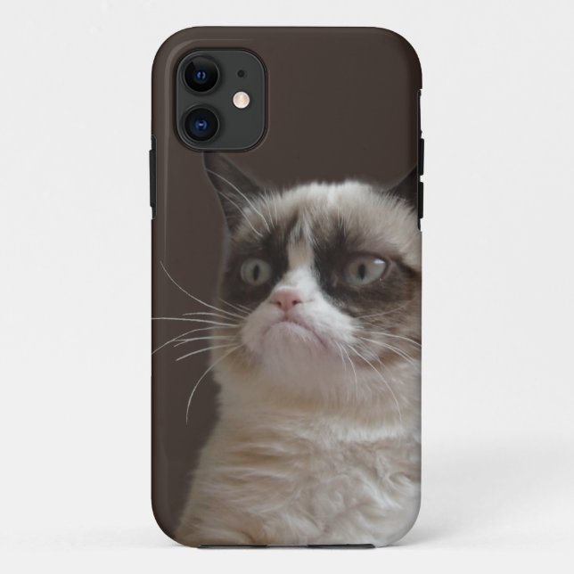 Grumpy Cat Glare Case-Mate iPhone Case (Back)