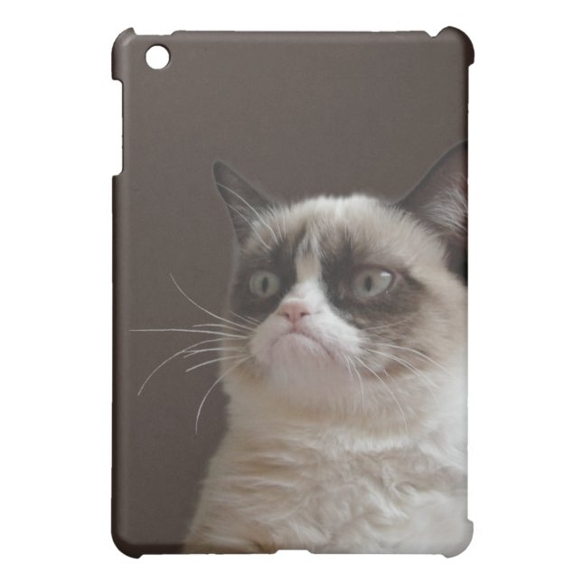 Grumpy Cat Glare iPad Mini Case (Back)
