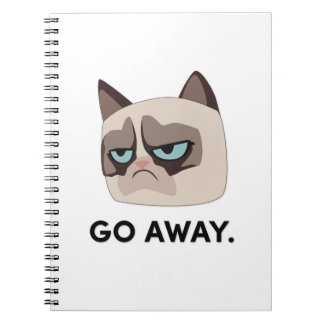 Grumpy Cat "Go Away" Sketch Book