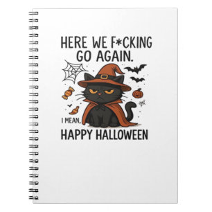 Grumpy Cat Halloween Classic T-Shirt Notebook