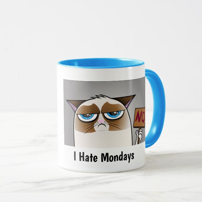 Grumpy Cat mug (Front Right)