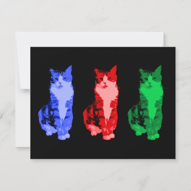 Grumpy Cat Pop Invitation (Front)