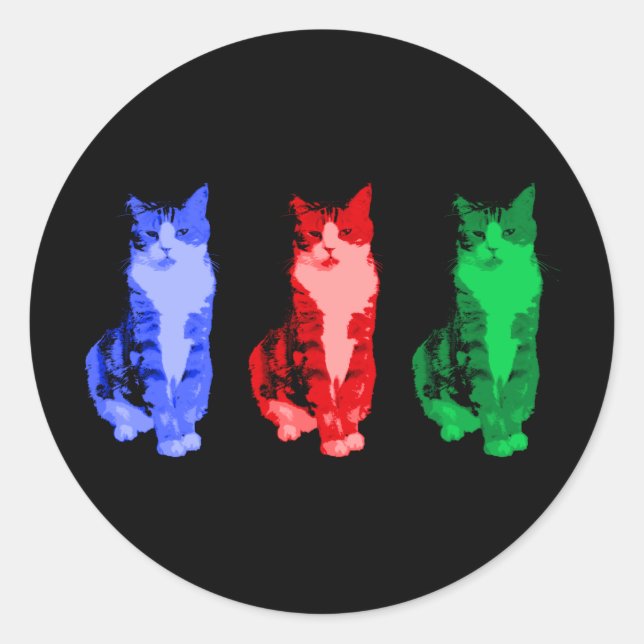 Grumpy Cat Pop Sticker (Front)