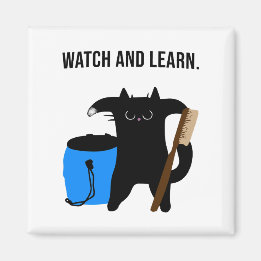 Grumpy Cat Teaches Climbing Collection Magnet