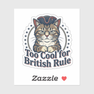 Grumpy Cat Too Cool for British Rule 4th of July