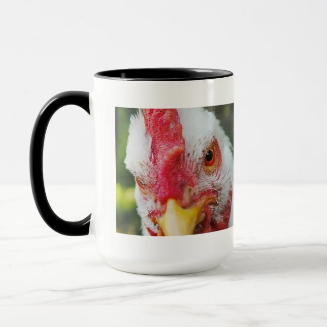 Grumpy Chicken Mug (Left)