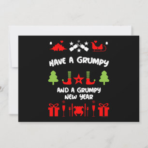 Grumpy Christmas    Holiday Card