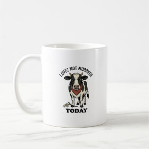Grumpy Cow Valentine Moody Farm Humour Shirt Coffee Mug