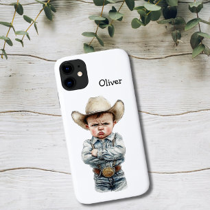 Grumpy Cowboy iPhone 11 Case