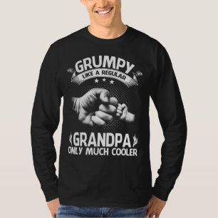 Grumpy Definition Like Regular Grandpa Only Cooler T-Shirt