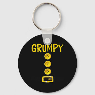 Grumpy Dwarf Halloween Costume Color Matching Grum Key Ring