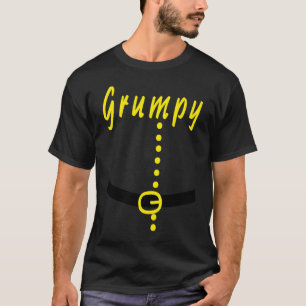 Grumpy Dwarf Matching Family Group Costume Hallowe T-Shirt