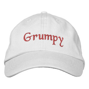 Grumpy Embroidered Baseball Hat