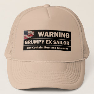 Grumpy Ex-Sailor Cap