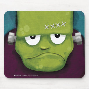 Grumpy Frankenstein Halloween Mousepads