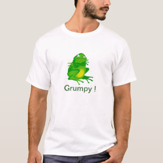 Grumpy frog Mens t-shirt
