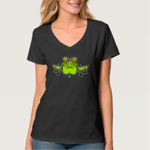 Grumpy Frog Weird Cartoon Creature T-Shirt