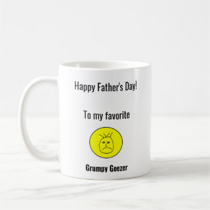 Grumpy Geezer Father's Day Coffee Mug