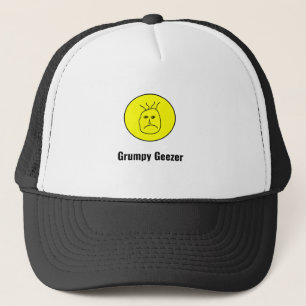 Grumpy Geezer Logo Trucker Hat