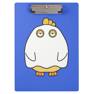Grumpy Ghost Chick Clipboard