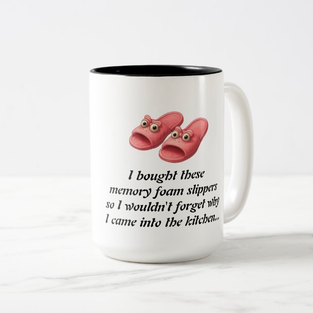 Grumpy Grandma "Guess What...I Forgot Again" Mug (Front Right)