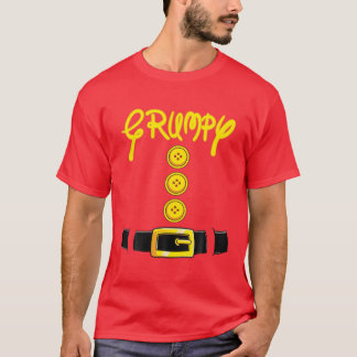 Grumpy Halloween Dwarf Costume Colour Matching T-Shirt